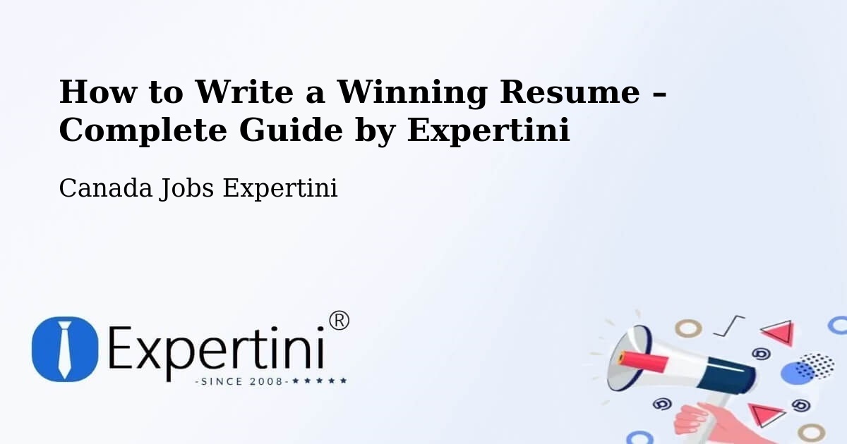 Resume Writing Guide for Job Seekers – Raymond - Raymond, Canada Jobs Expertini